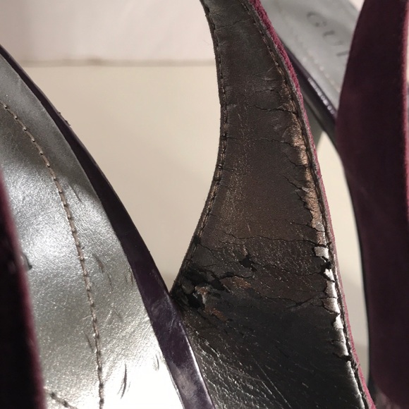 Guess Purple OpenToe SlingBack W/ Alligator Design - Picture 8 of 8